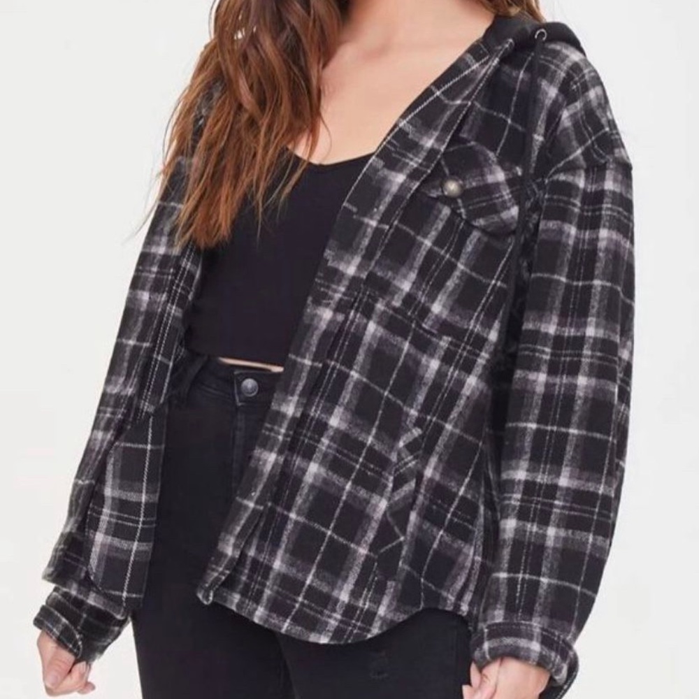 Womens Flannel Jacket Size M and L